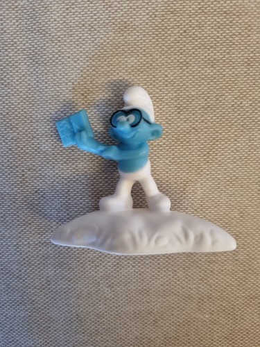 Brainy smurf figurine - brainy,