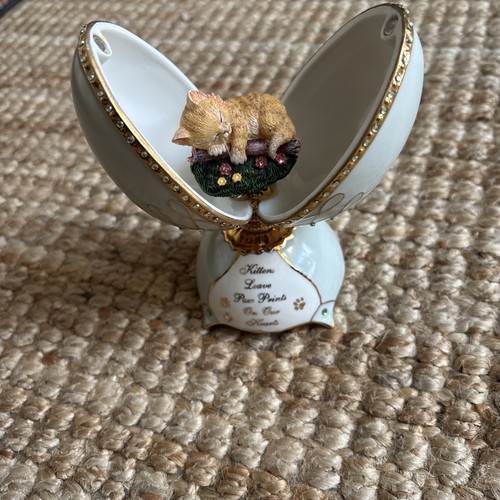 Fabergé style kitten egg - fabergé,
