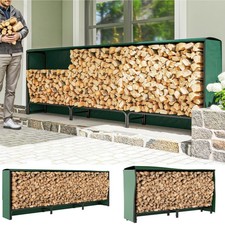 Metal Firewood Rack, Log