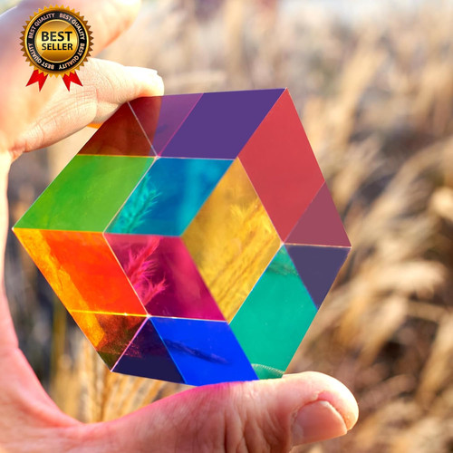 Cmy color cube inch 50mm - 2,
