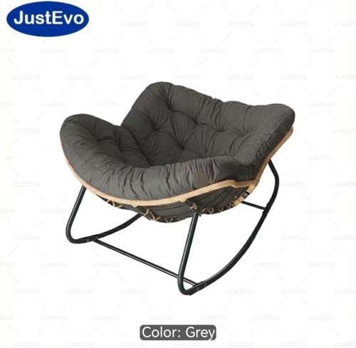 Rocking chair with - rocking, upholstered