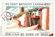 Postcard>>Shell Advertising