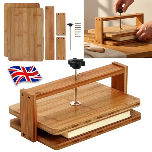 Wooden book press - press, flat
