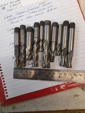 HSS milling cutters x 10 all good
