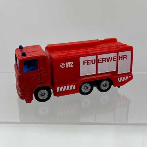 Siku red diecast toy fire - red,