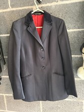 Black traditional Show jacket Size 10/12