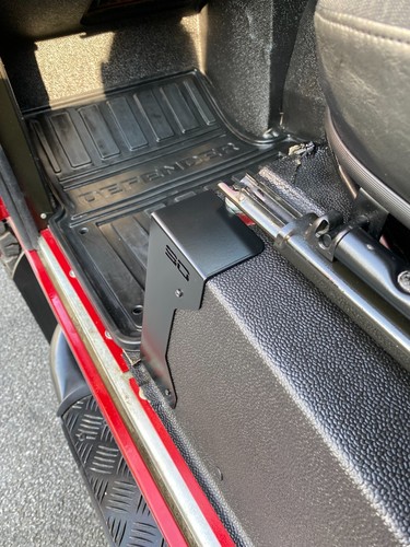 Black seat box corner carpet - black,