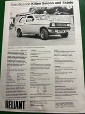 The Reliant Kitten Saloon And