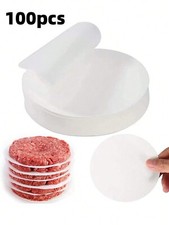 100pcs Non-Stick Hamburger