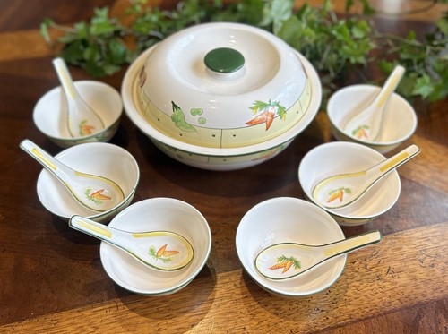 Chinese porcelain soup tureen - soup,