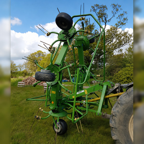 Krone kw672 rotor tedder - krone,