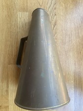 Brass Ships or Sporting Megaphone Vintage Nautical . Works well and Collectable.