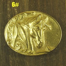 Solid Brass Belt Buckle