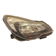 Vauxhall Corsa D 2011-2013 Facelift Headlamp RH Drivers Black ident ASP 95510690