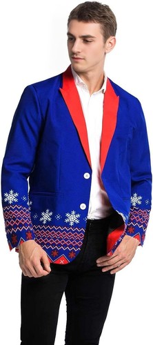 Mens christmas blazer festive - mens,