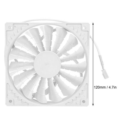 White chassis fan high - white,