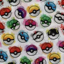 Pokémon Character Fabric