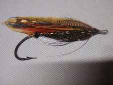 Vintage gut eyed salmon fly -