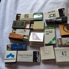 Vintage Safety Matches Match Box Bundle Joblot Advertising Collectables old used