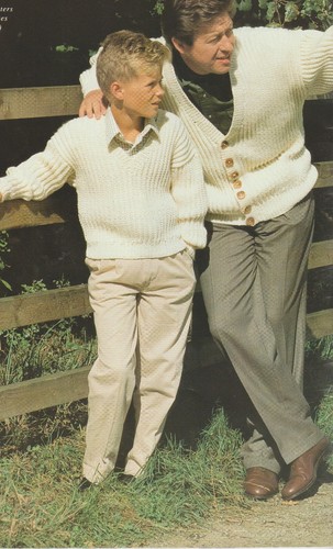 Knitting pattern mens ladies - knitting,