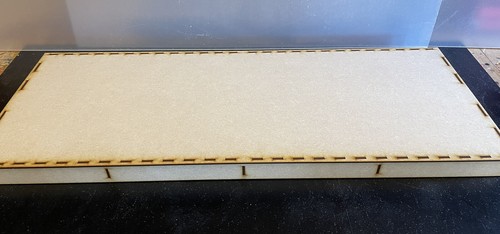 Model display baseboard - model,