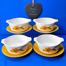 4 x Orange & Yellow DESSERT