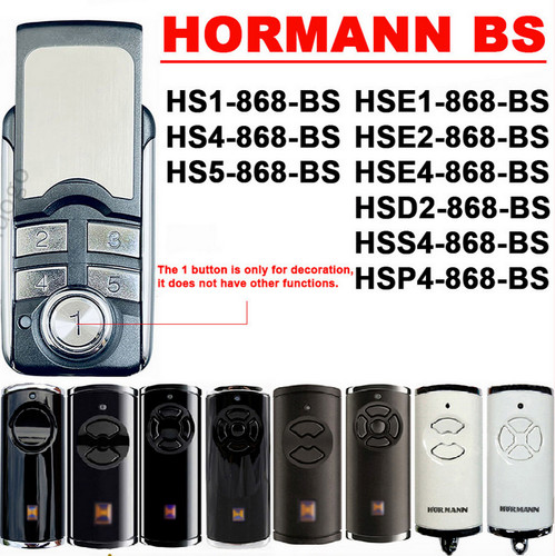 Hormann garage door - hormann, remote