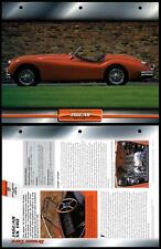 Jaguar XK 140 - 1954 - Sports - Atlas Dream Cars Fact File Card
