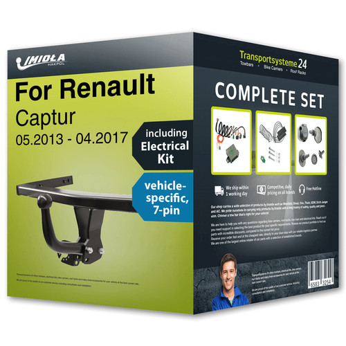 Towbar fixed for renault - fixed,