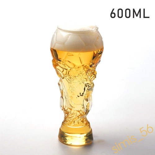 Clear trophy world cup beer - world,