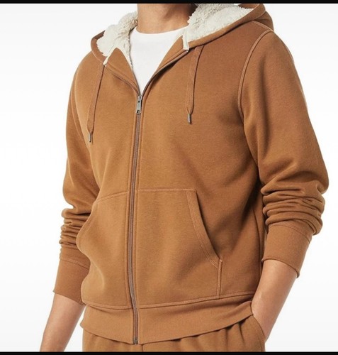 Men brown sherpa lined - brown, sherpa-lined