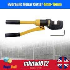8 Ton Hydraulic Rebar Cutter Steel Rod Cutting tool Hydraulic Bolt Cutter 4-16mm