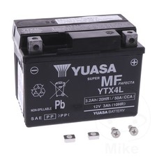 Yuasa Battery YTX4L WET 1pc