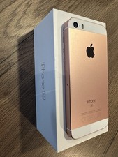 iPhone SE, Rose Gold, 64 GB, model A1723, Cracked Screen.