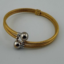 22ct Gold Bangle, 7.5in