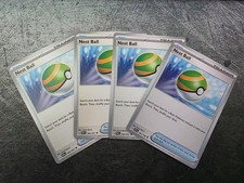 4 x Nest Ball - 084/091 or 181/198 - Trainer Playset - Pokemon TCG [NM]