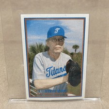 Stephen King Baseball Card