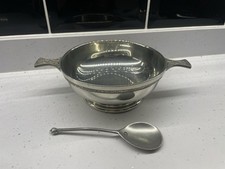 Edwin Blyde 6" Pewter Quaich &