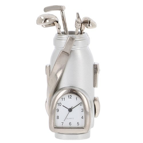 Mini golf bag - clock, gift