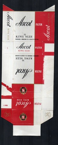 Old empty cigarette - old, packet