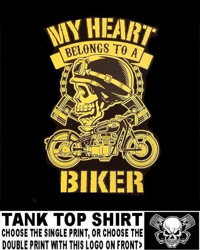 Heart belongs a biker - heart,