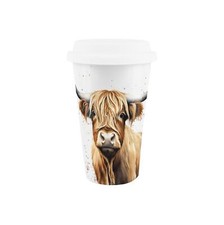 Reusable Highland Cow Face
