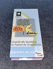 CRICUT Shapes Cartridge : GRAPHICALLY SPEAKING - Complete Box, Keyboard, Book