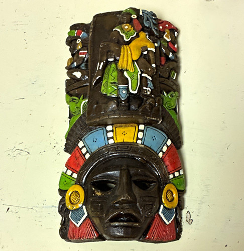 Hand carved painted wood - hand,