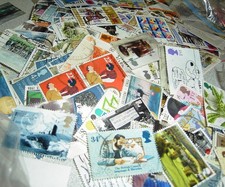 GB 1 kilo(10,000 plus  )  used stamps