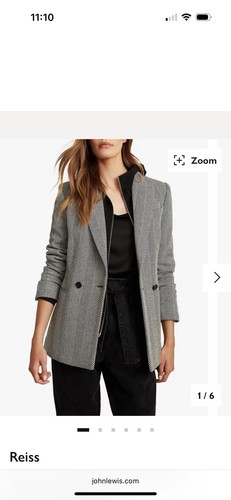 Reiss taite coat wool - coat, 12