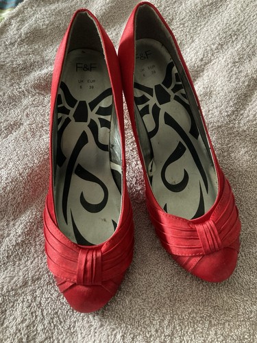 Women red high heel - women's,