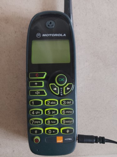 Vintage motorola m3788e mobile - motorola,