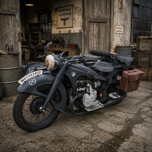 1941 bmw r12 military - 1941,