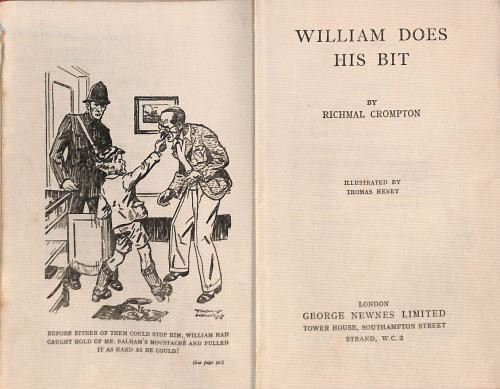 William does his - bit,